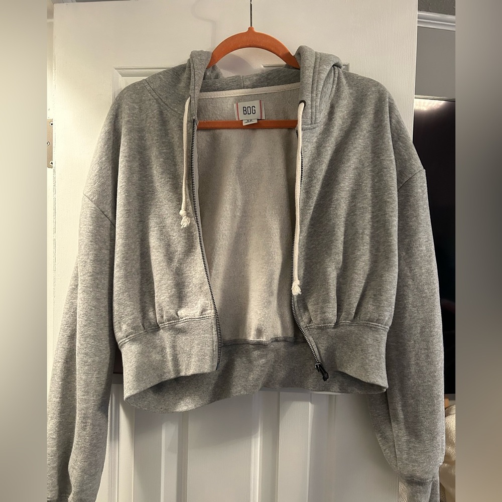 Urban outfitters cropped sweatshirt